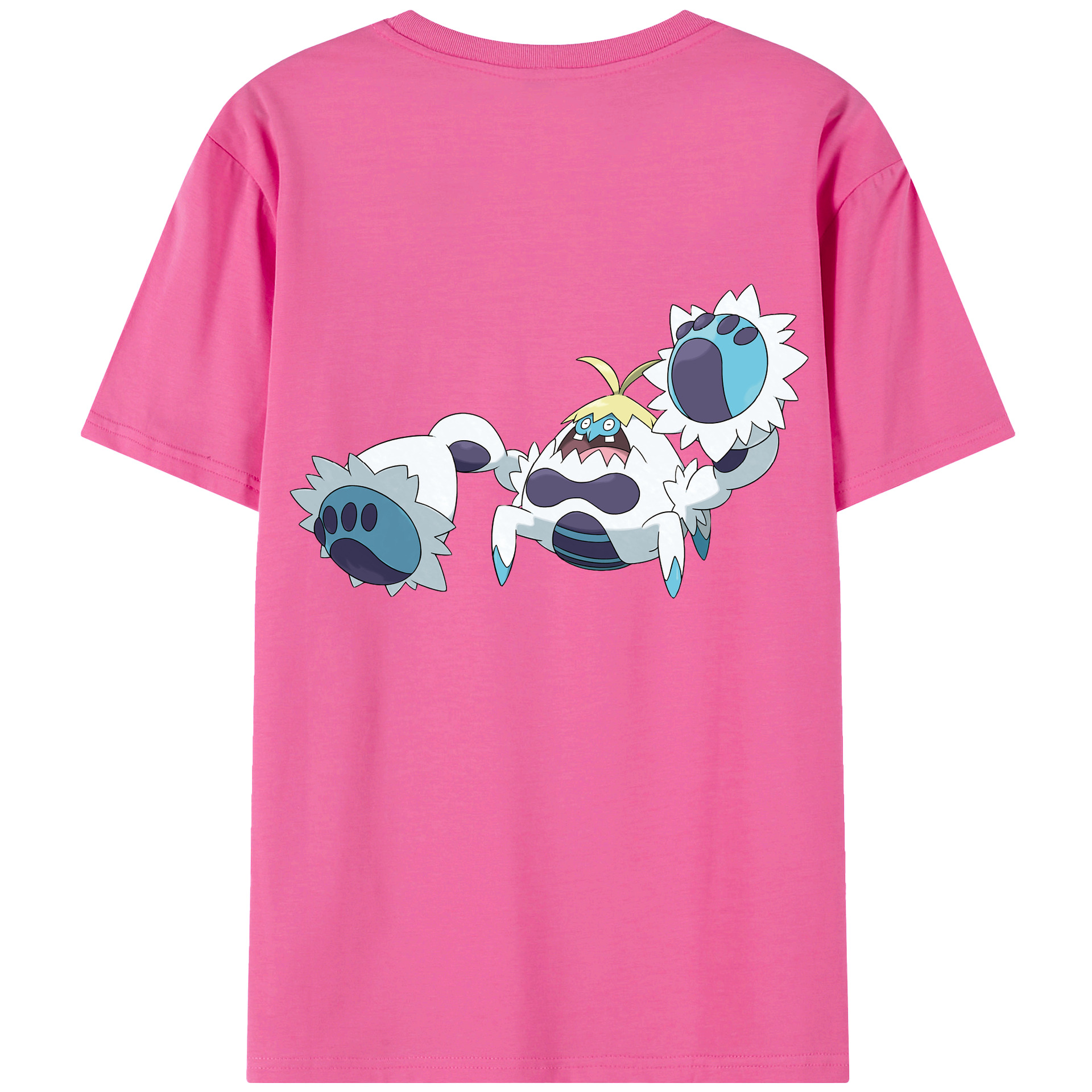（画像用） ポケットモンスター Pokémon レディース半袖Tシャツ(バックプリント)